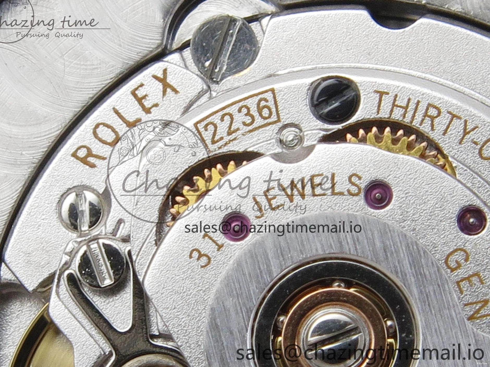 MiroTime 0207 Effortless DateJust 31 278383RBR THBF 1:1 Best Edition 904L Steel Brown Diamonds Dial Diamonds Bezel on SS YG Jubilee Bracelet HZ Cal. 10